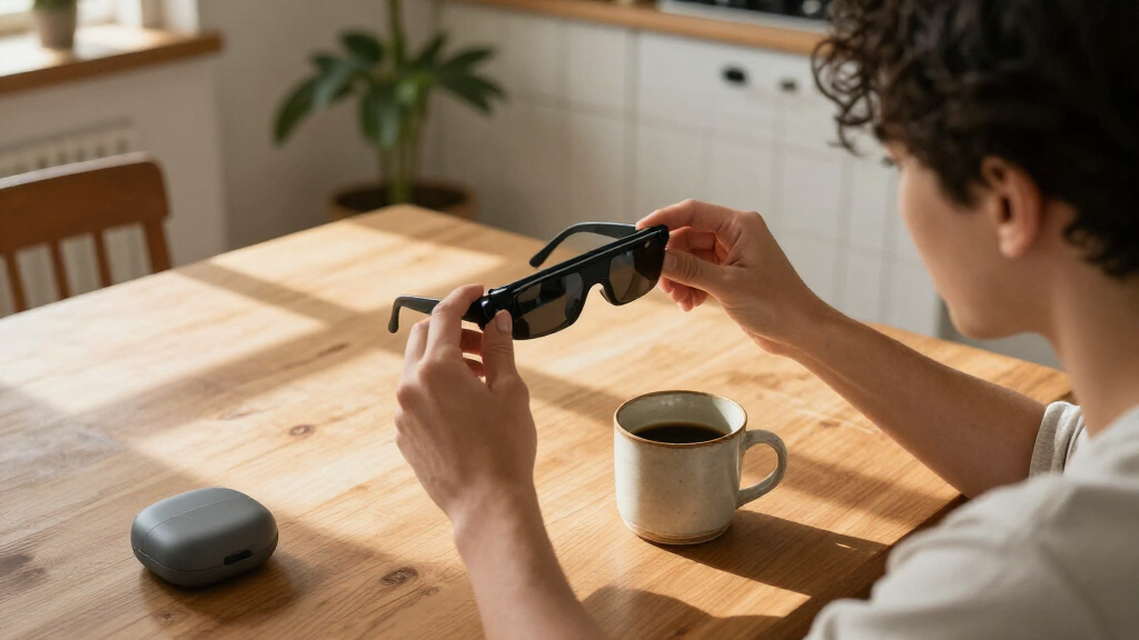 smart light therapy glasses