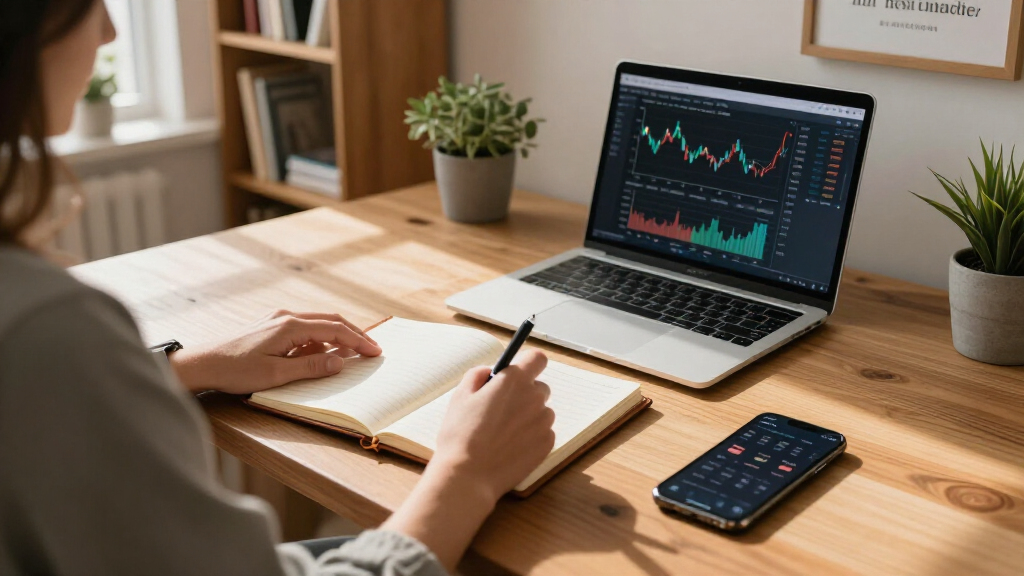 investment tracking notebooks