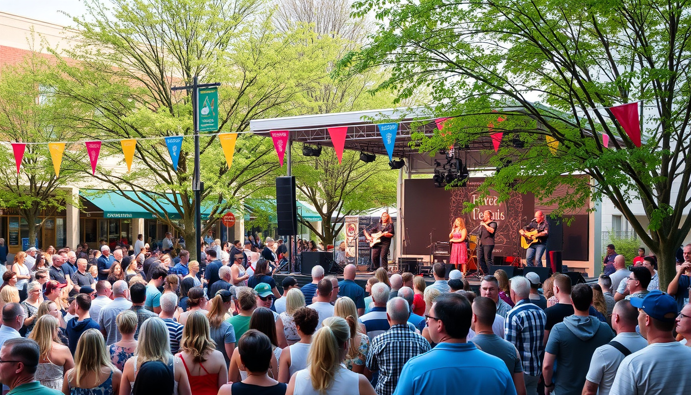 Experience the Joy of Free Outdoor Concerts at Reston Town Center This May!