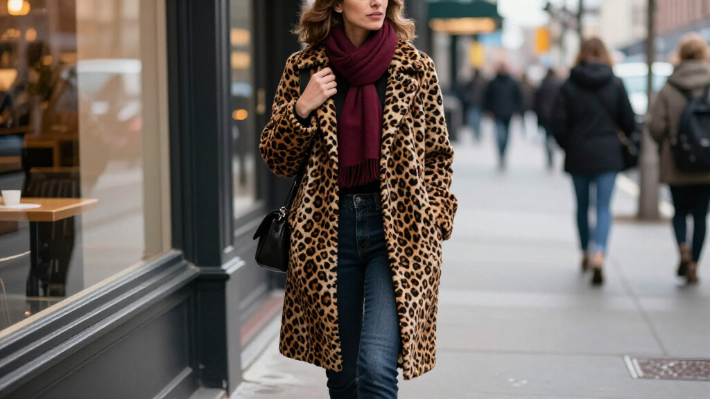 best leopard print coats
