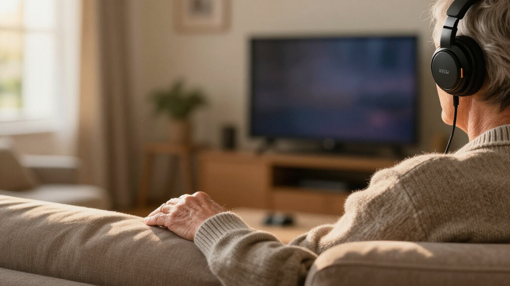 TV listening headphones for seniors