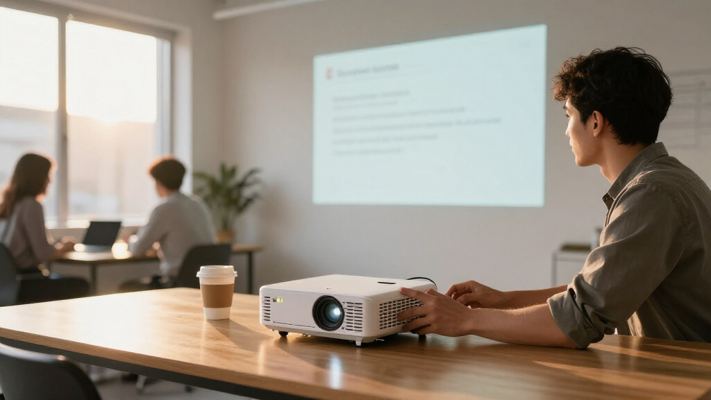 portable projectors for startup pitches