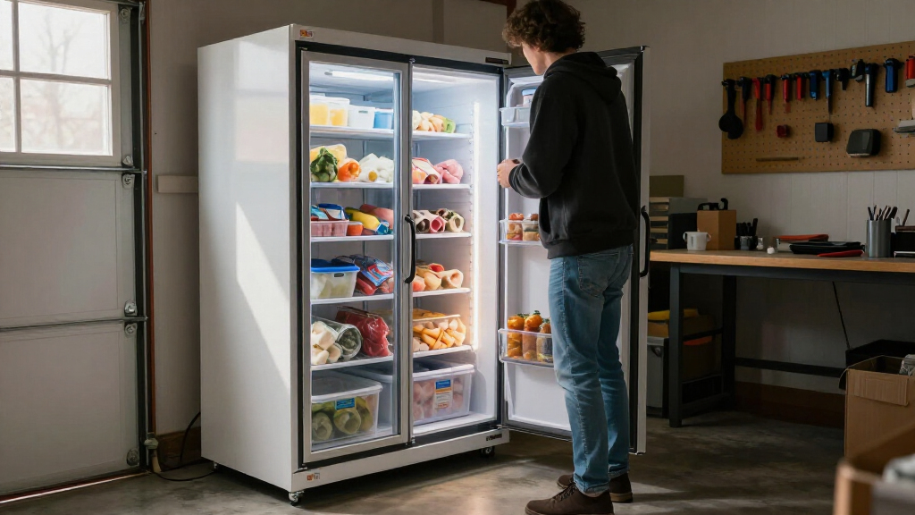 best upright freezer garage ready