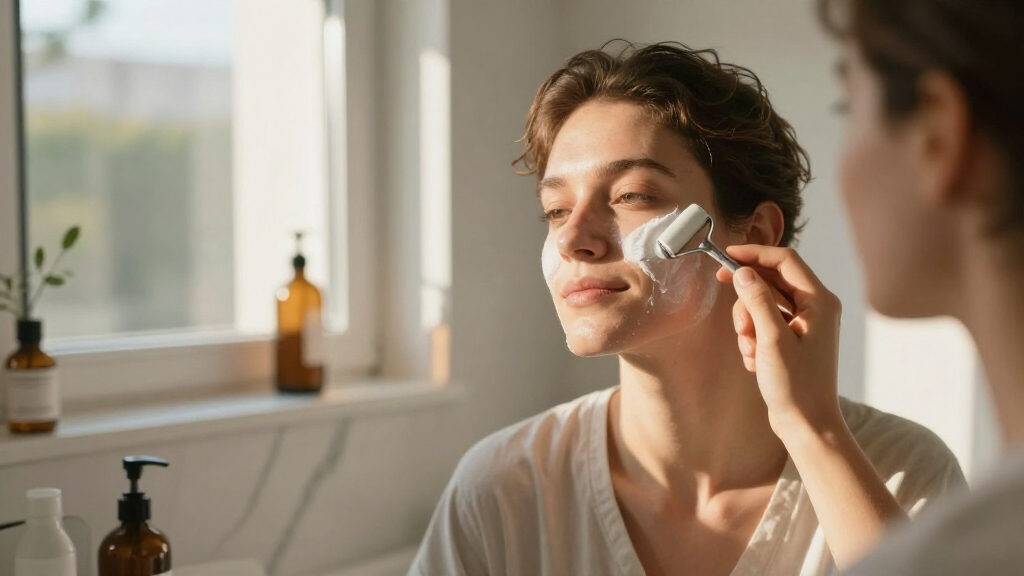 ice roller for face benefits