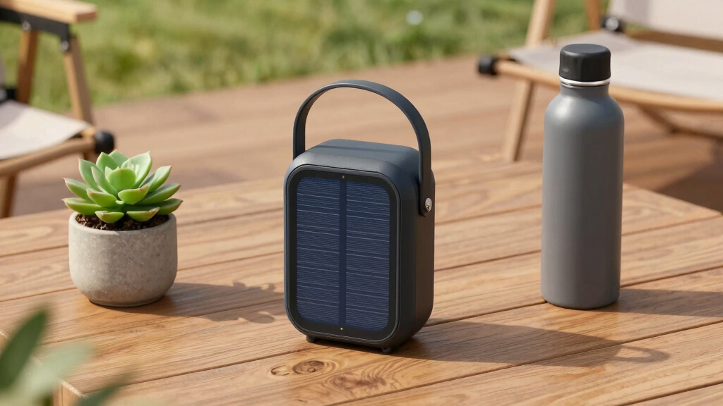solar-powered outdoor speakers