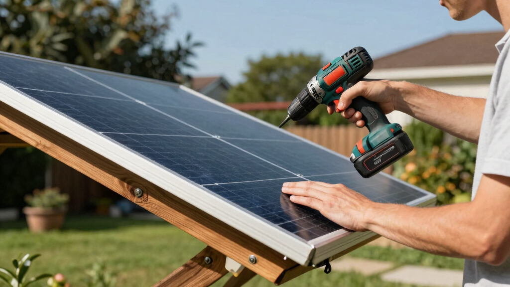 solar panel outdoor mount