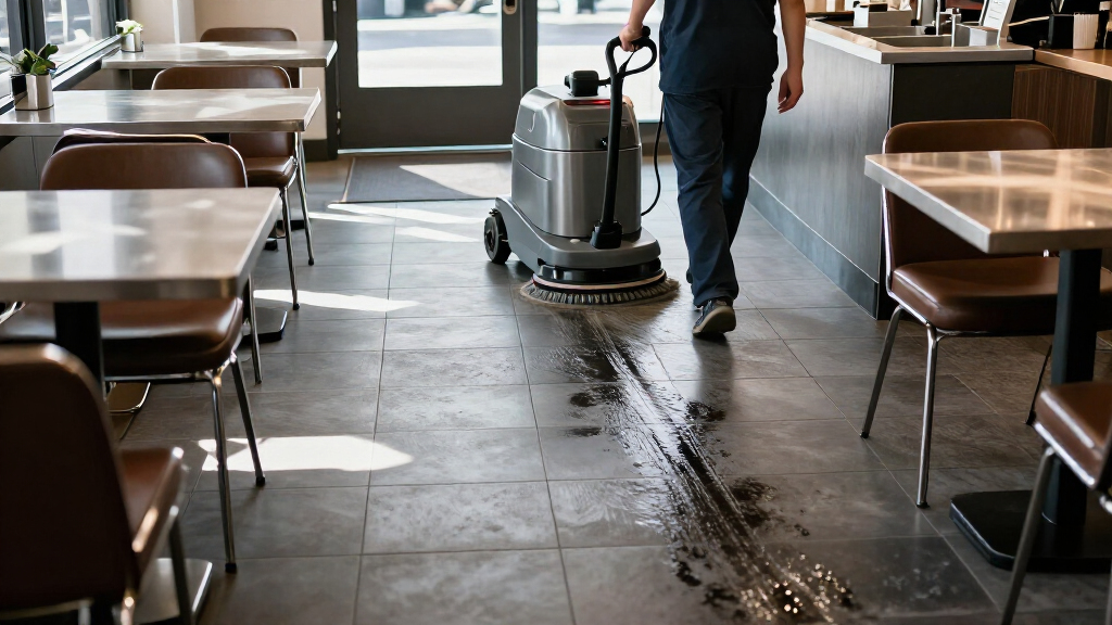electric floor scrubbers