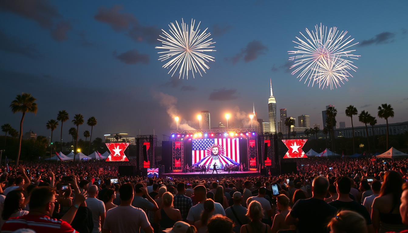 America250 vs Trump: Epic July 4th Concert Battle in L.A. Revealed!