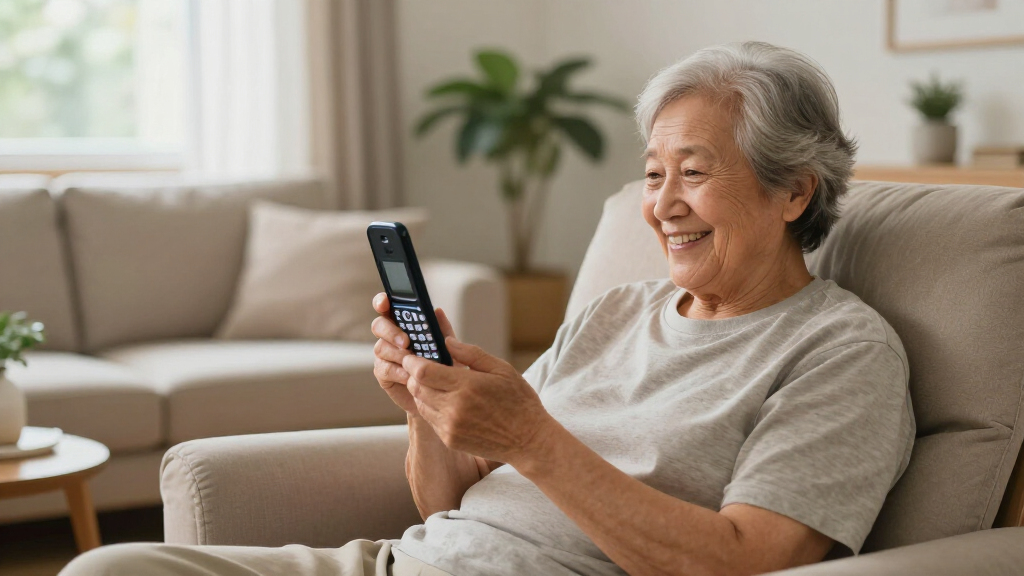large-button cell phones for seniors