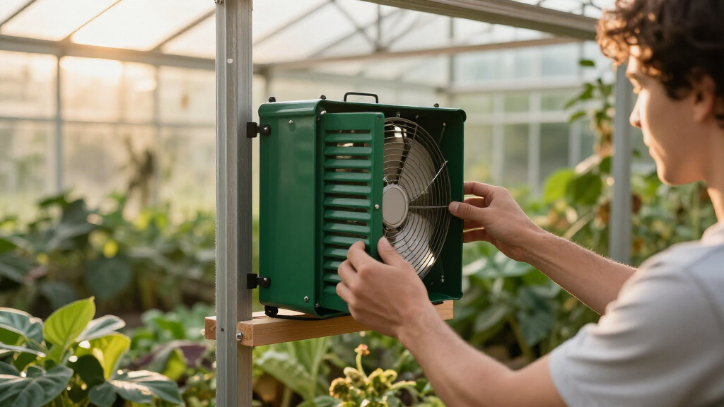 best greenhouse louver fan kits
