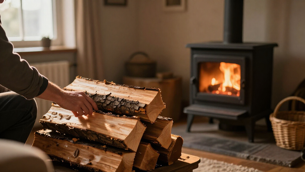 The Best Materials to Pair Visually With a Wood Stove