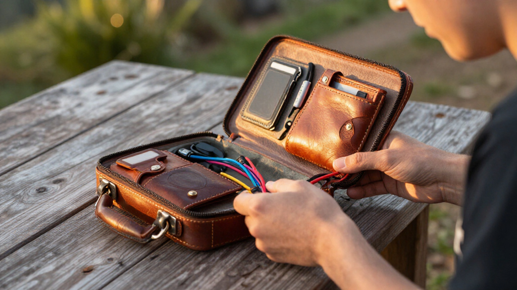 best travel case for hardware wallet and cables