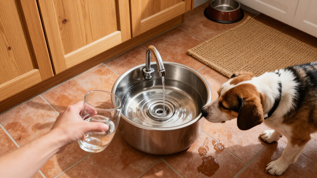 stainless steel dog water fountains