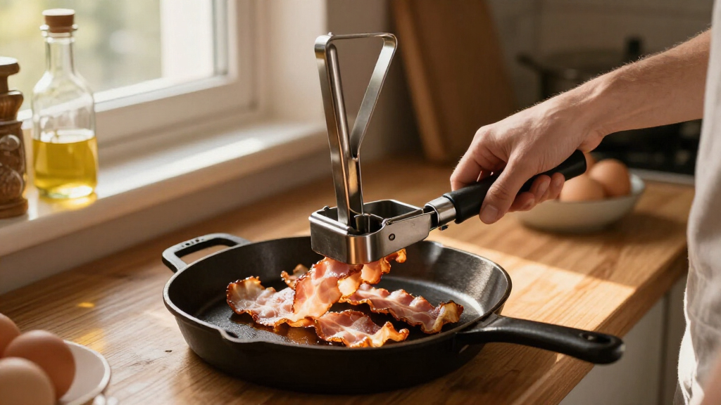 bacon press for griddle