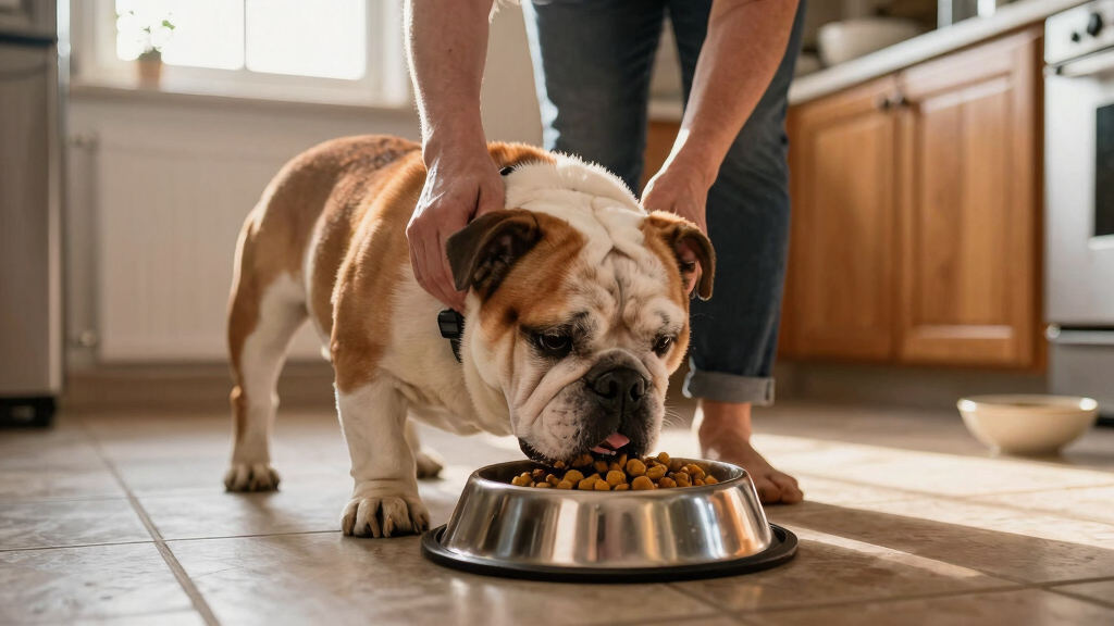 dog food for old english bulldogs
