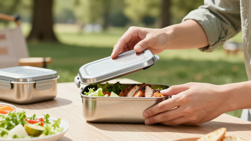 stainless steel lunch containers