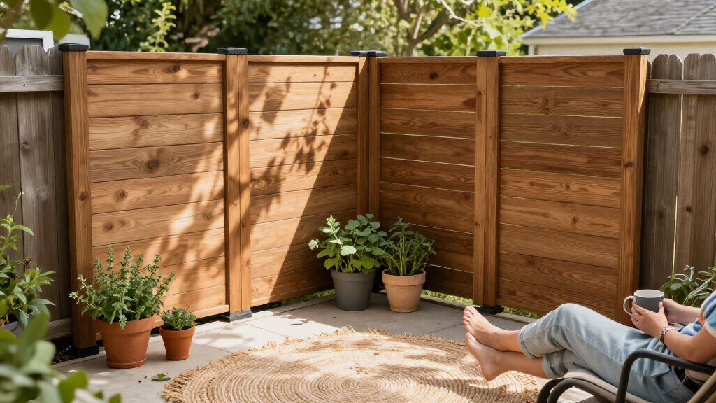 best backyard privacy screens