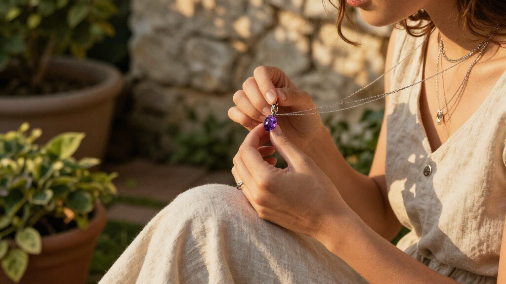 metaphysical crystal jewelry