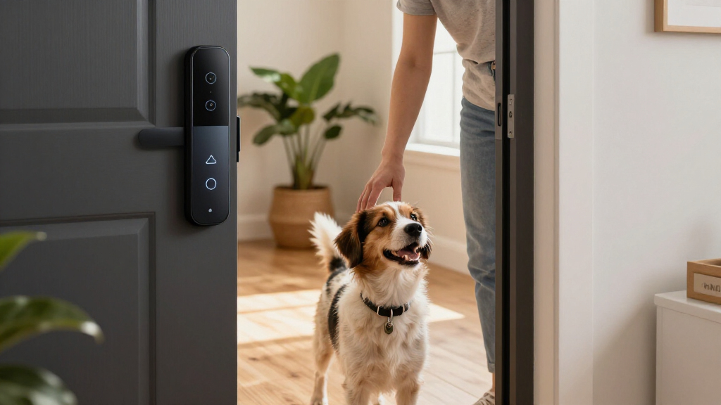 smart dog doors with microchip access