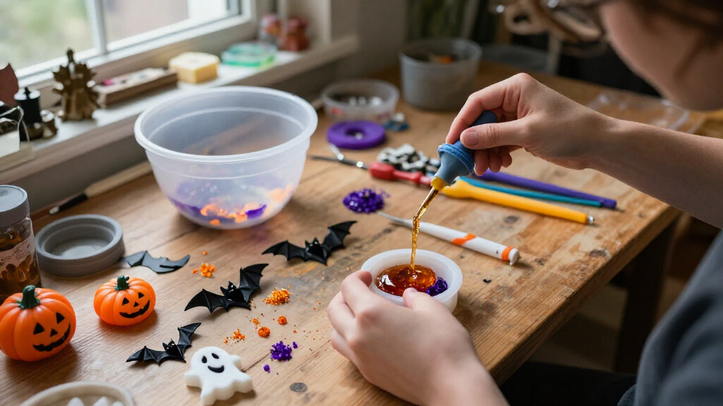 Halloween resin craft kits