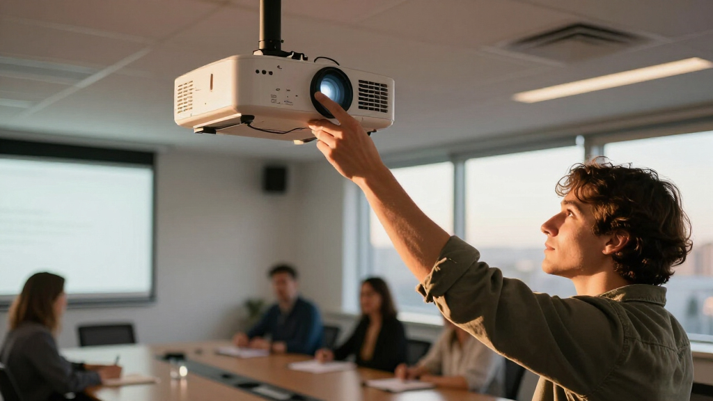business projector for conference rooms