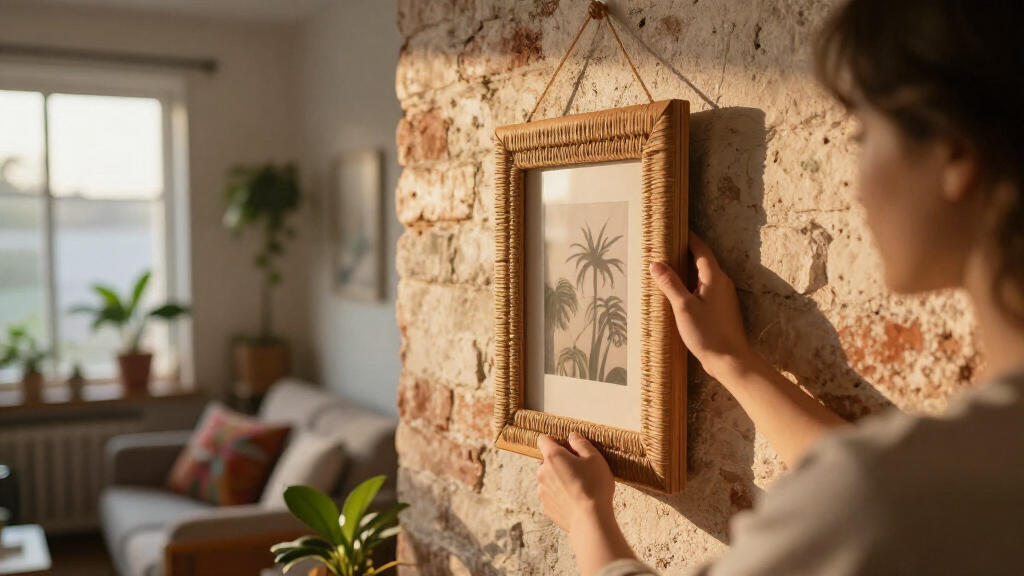 boho picture frames
