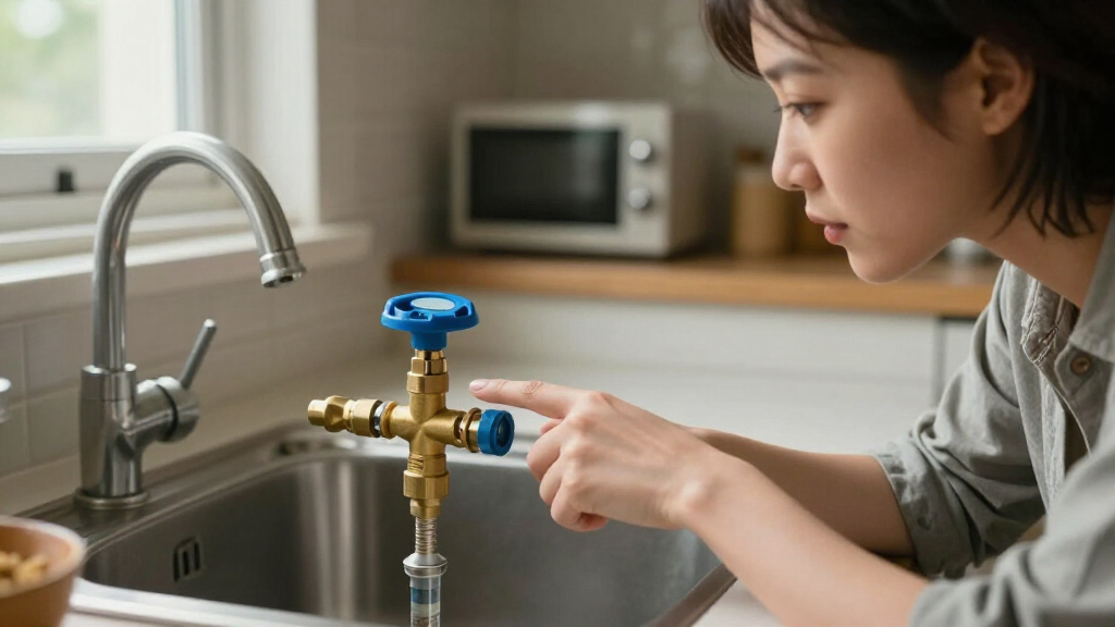 leak detection valve for well water