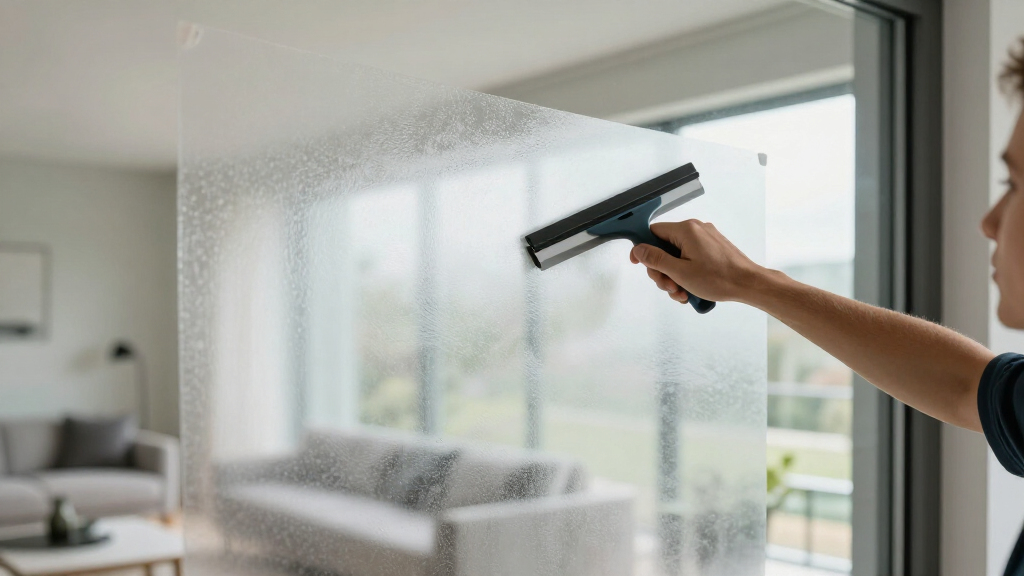 window security film for privacy after separation