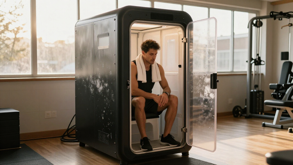 portable cryotherapy chamber for athletes