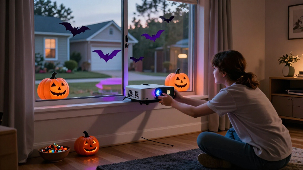 halloween projector lights