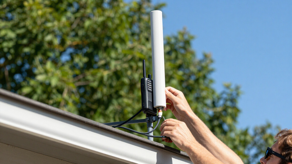 dual band base antenna for gmrs