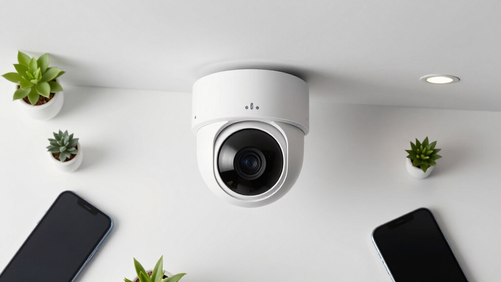 Dome camera system for indoor business use