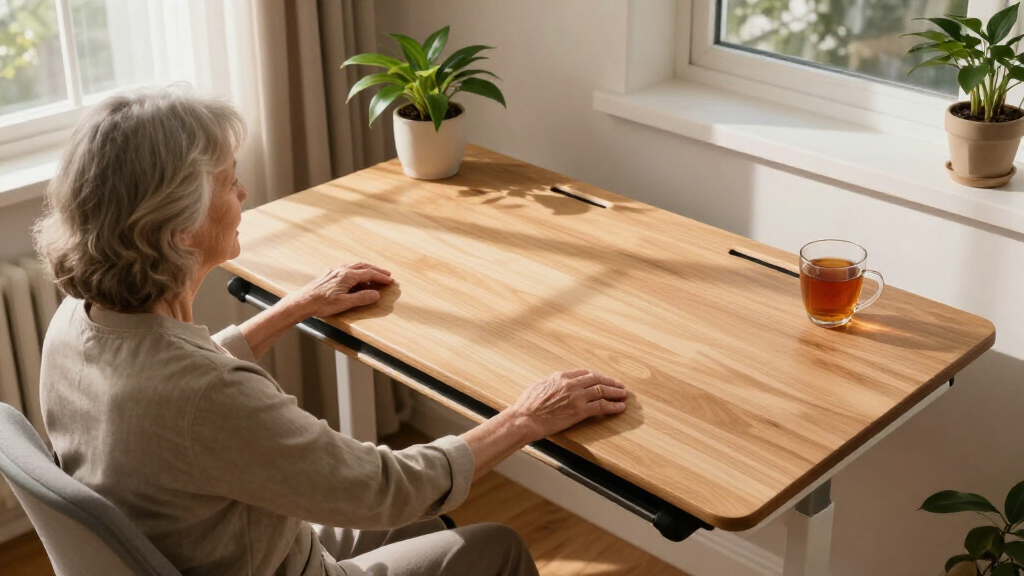 best adjustable desks for seniors