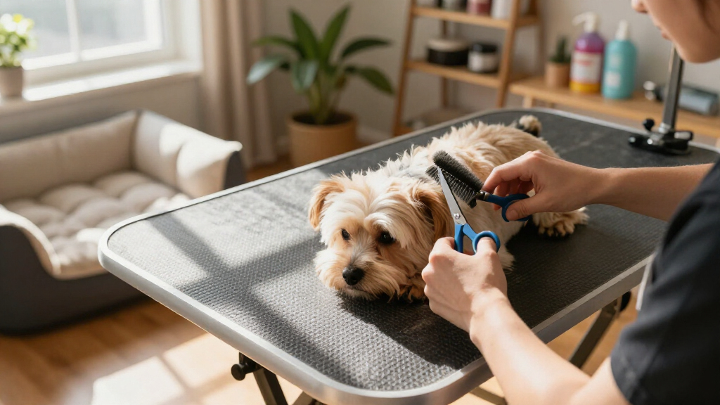 best grooming table for home use professional