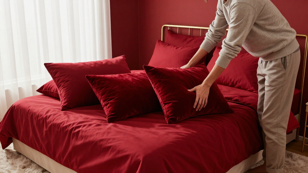 best red bedroom decor