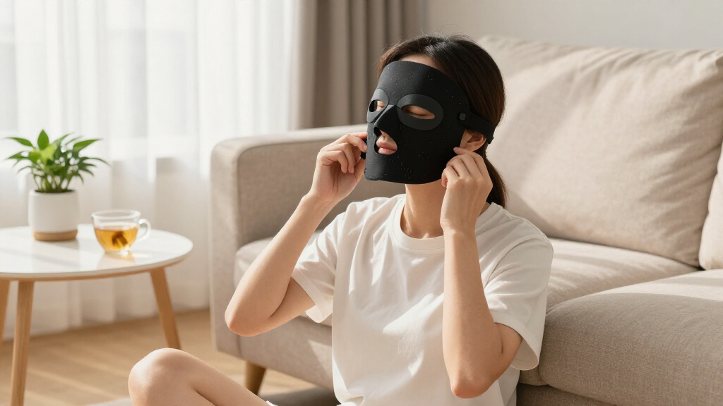 best led mask with cooling therapy