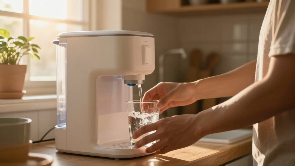 countertop water filtration dispenser