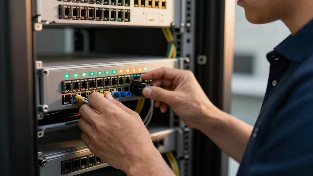 low noise rackmount switch
