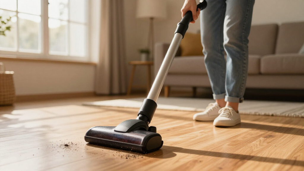 cordless vacuum for quick resets during recovery