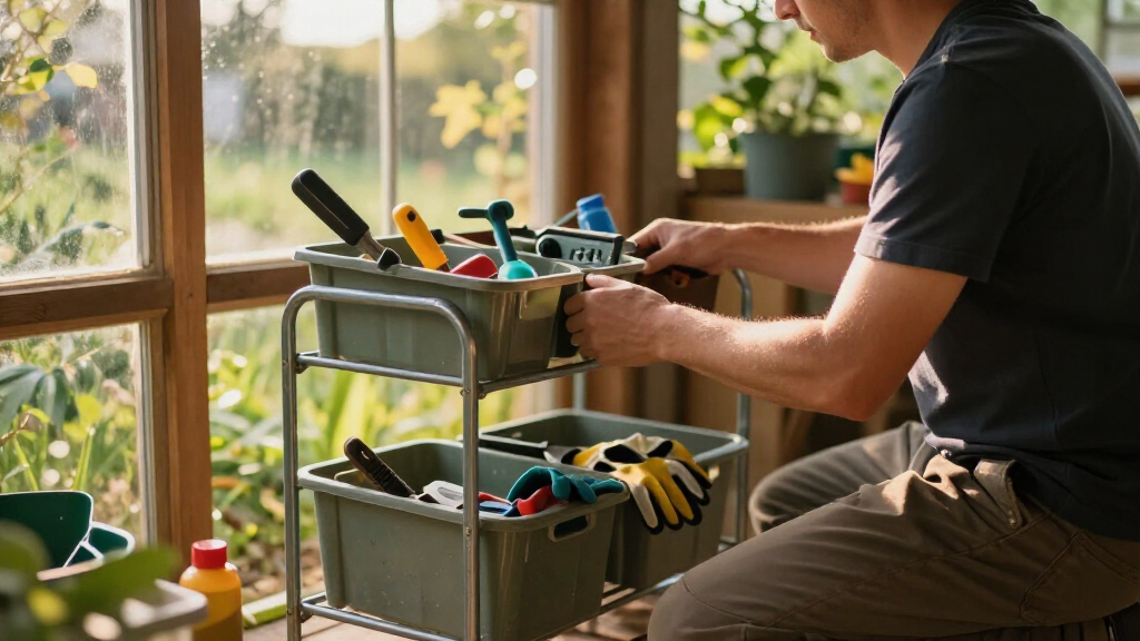 garden tool storage solutions