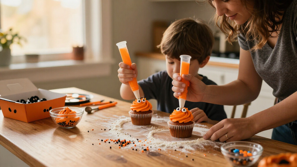 Halloween cupcake decorating kits