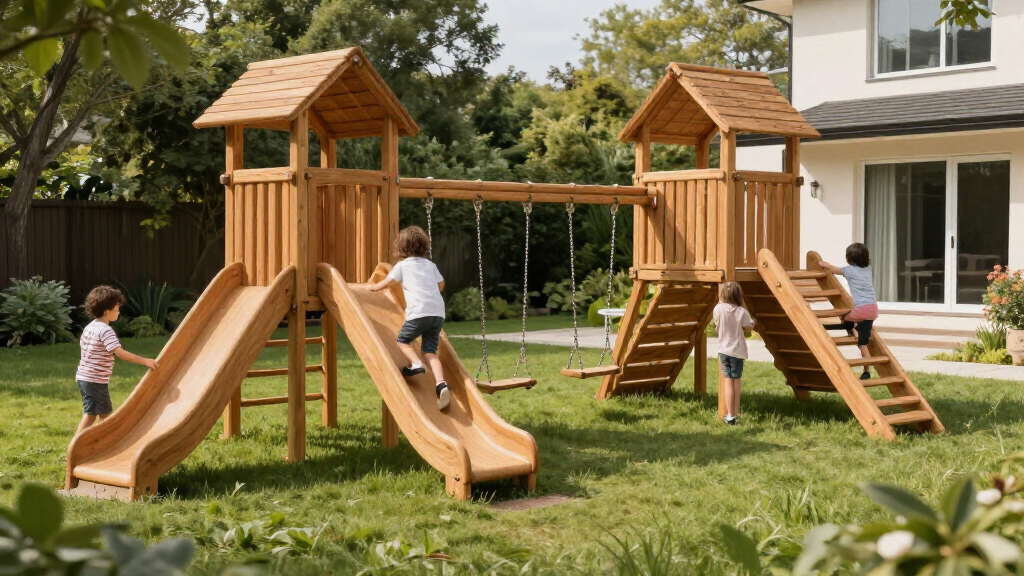 premium outdoor play equipment sets