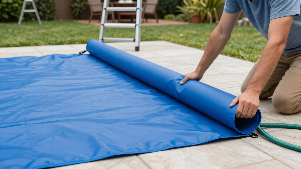 ground cloths for above ground pools