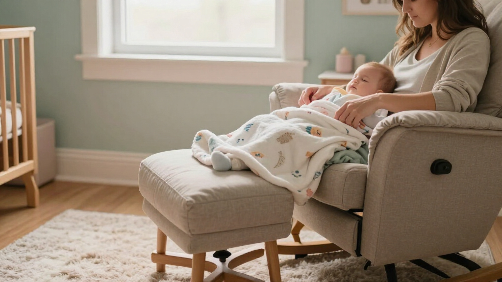 best nursing chair with ottoman for nursery