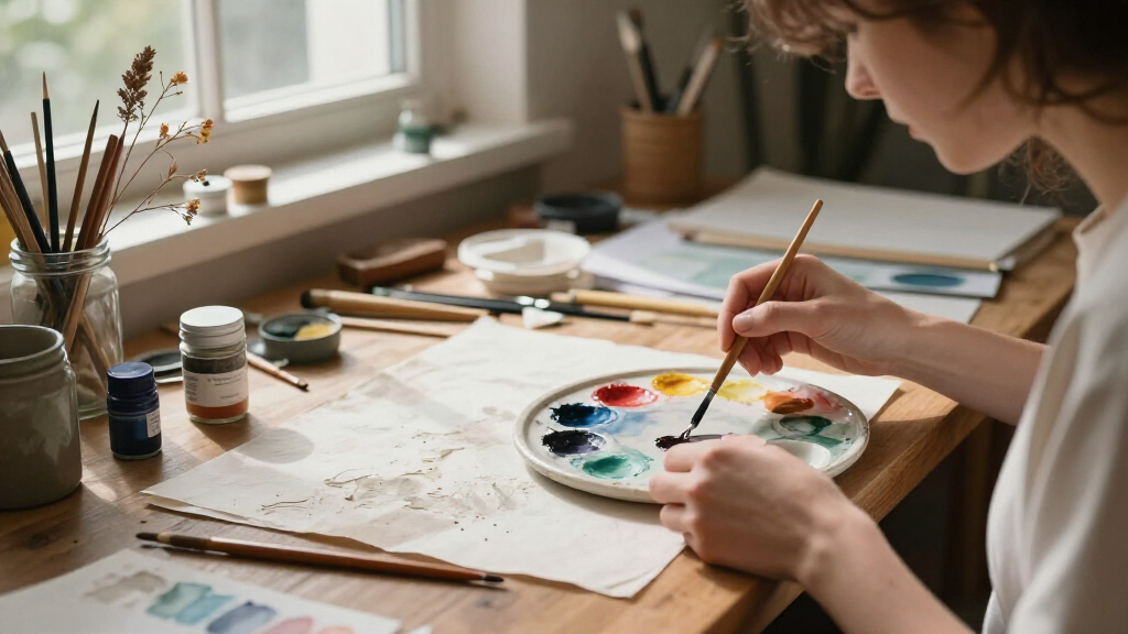 handmade art supplies