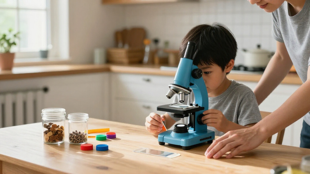 educational microscope kits for kids