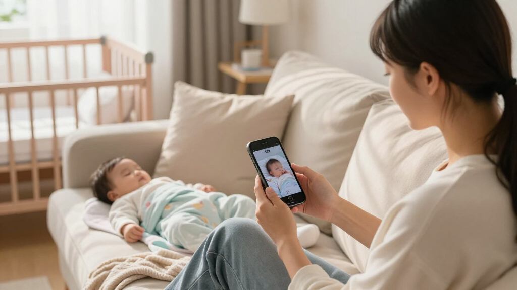baby monitor with video and Wi-Fi