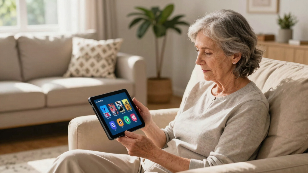 senior care gaming tablets