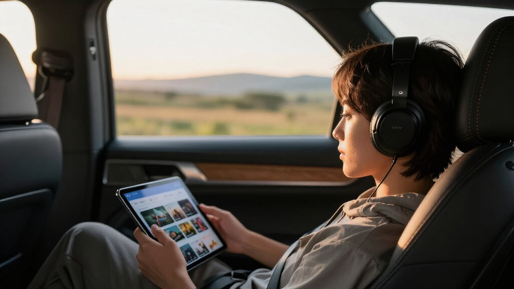 best rear entertainment headphones for SUVs