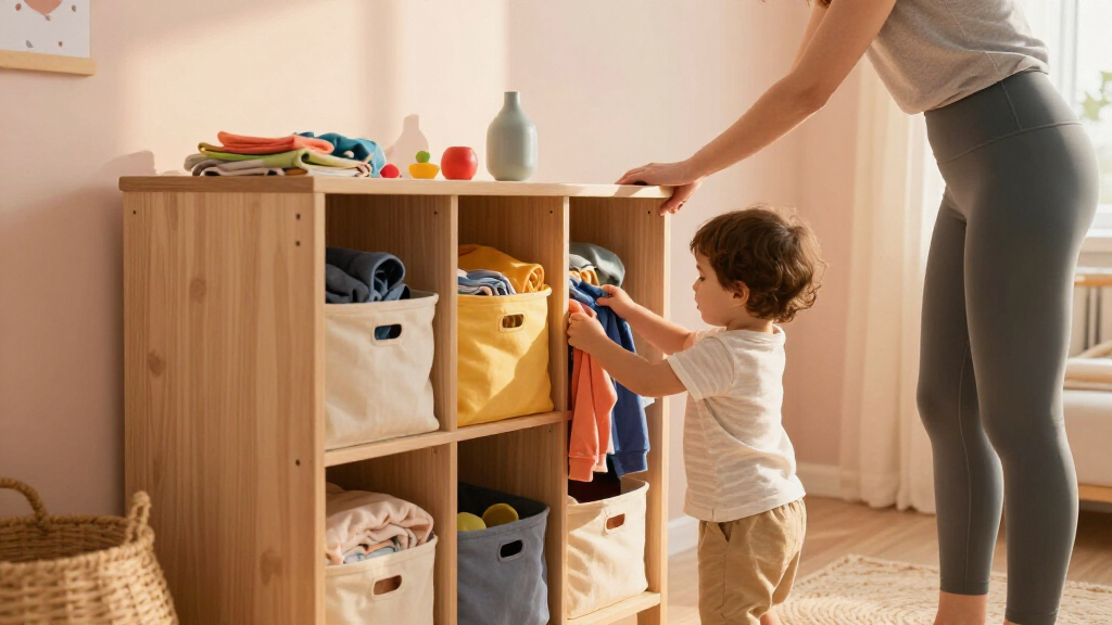 montessori wardrobe for kids room